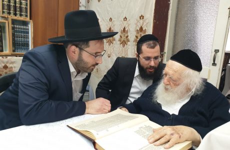 רבני ויועצי ארגון בוני עולם עלו לרגל בחג הפסח לבתי מרנן ורבנן גדולי הדור שליט"א