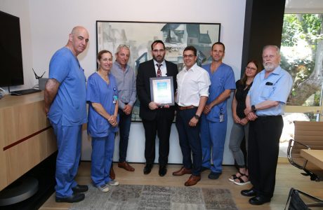 בוני עולם בסיור עם מנכ"ל משרד המדע והטכנולוגיה וה'מדען הראשי'- מר רן בר